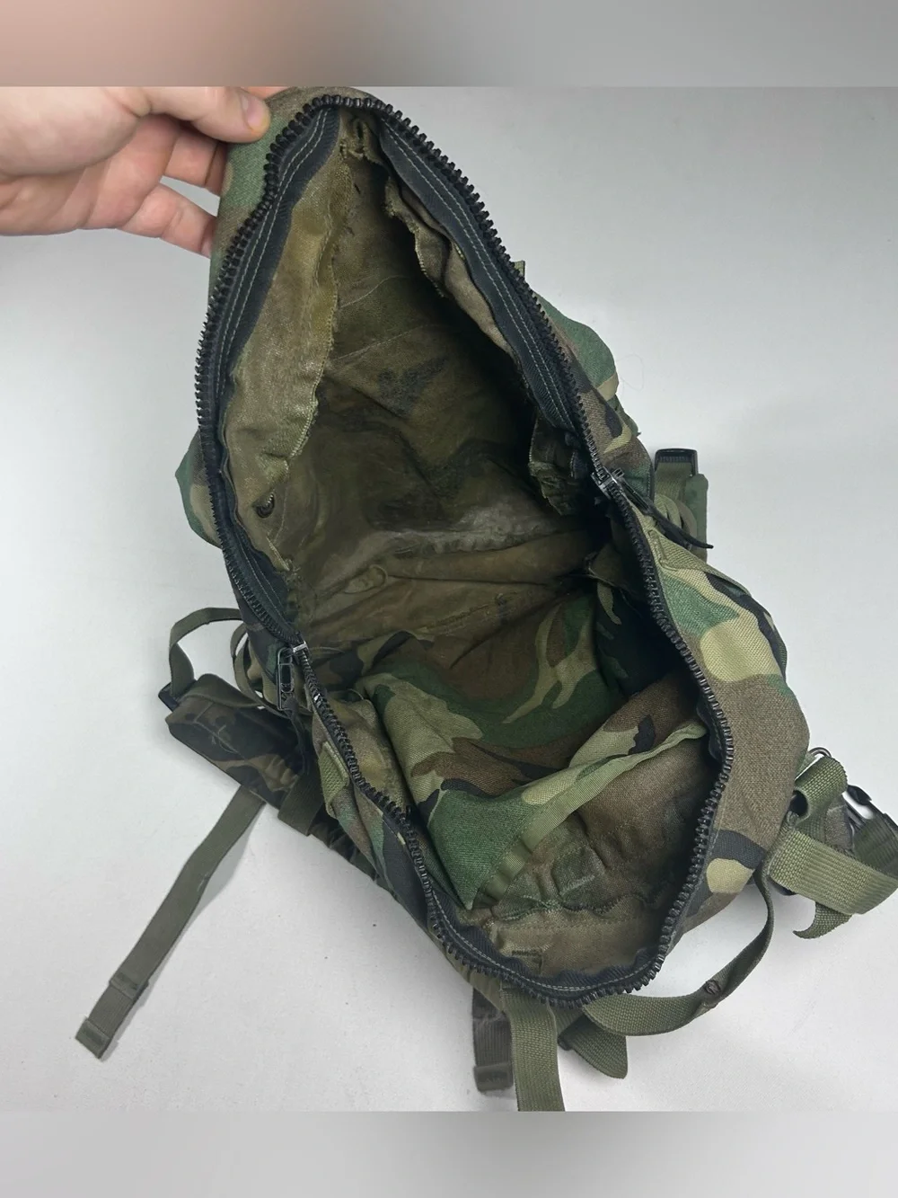 US Army Woodland Patrol Pack BDU M81 Camo Assault Backpack